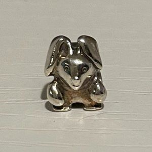 Pandora Retired Easter Bunny Rabbit Charm